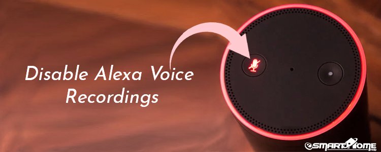 Disable Alexa Voice Recordings